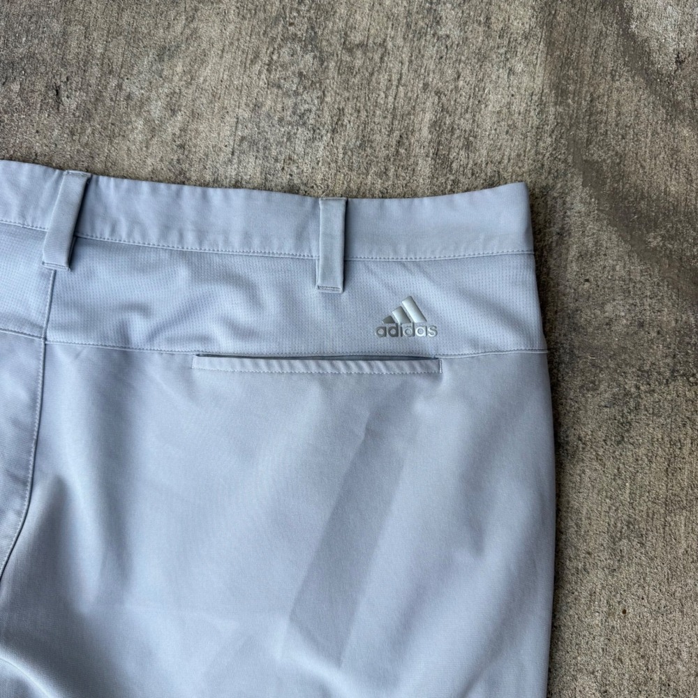 Adidas Mens Ultimate365 Golf Pants Light Grey Performance Stretch 40x31 - Picture 8 of 8